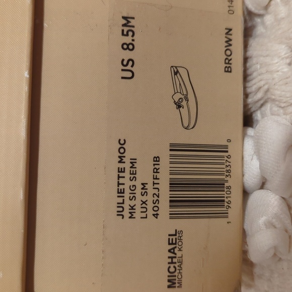 Michael Kors NIB Moccasin 8.5 Brown - Picture 8 of 8
